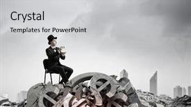  Presentation with minute - Presentation having taking minutes - take a minute coffee break background and a light gray colored foreground