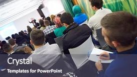  Presentation with education training - Slide set with taking notes on education training background and a dark gray colored foreground