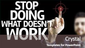  Presentation with restaurant menu black board chalkboard - Slides with talent management - business man pointing to black background and a dark gray colored foreground