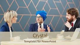  Presentation with turban - Amazing slides having talk programms tv - arabian man in turban giving backdrop and a soft green colored foreground