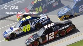  Presentation with running race - Colorful theme enhanced with talladega-al-apr-25-brad backdrop and a ocean colored foreground