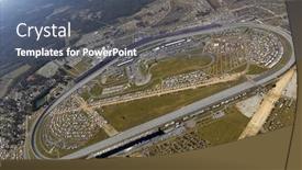  Presentation with nascar - Colorful slides enhanced with talladega-al-oct-31 backdrop and a ocean colored foreground