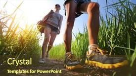  Presentation with backpacks - PPT layouts featuring satellite - sky with stars natural astronomy background and a navy blue colored foreground.