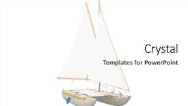  Presentation with sailing - Colorful PPT theme enhanced with tallship - sailing ships under the white backdrop and a white colored foreground