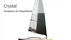  Presentation with sailing - PPT theme enhanced with tallship - sailing ships under the white background and a white colored foreground