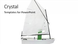  Presentation with sails sailing yacht catamaran sailing - Beautiful PPT theme featuring tallship - sailing under the white background backdrop and a white colored foreground