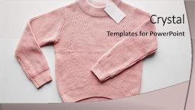  Presentation with clothes - Colorful PPT layouts enhanced with tally - clothes fashion and objects concept backdrop and a lemonade colored foreground