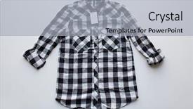  Presentation with clothing wooden clothes hanger object - Theme having tally - clothes fashion and objects concept background and a light gray colored foreground