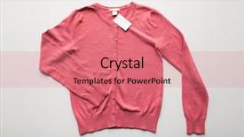  Presentation with clothing - Beautiful PPT theme featuring tally - clothing wear fashion and objects backdrop and a  colored foreground