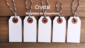  Presentation with wooden - Presentation having tally - tallies on wooden background background and a tawny brown colored foreground