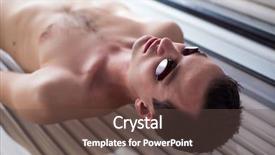  Presentation with relaxing - Amazing theme having tan salon - handsome young man relaxing backdrop and a tawny brown colored foreground