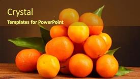  Presentation with leaves - Amazing PPT theme having woman in her fit clothes showing off her body backdrop and a white colored foreground