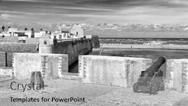  Presentation with tangier - Beautiful PPT layouts featuring tangier-city-and-port-coastal backdrop and a light gray colored foreground