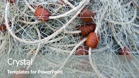  Presentation with lines - Presentation theme having tangled mess of lines and floats yet somehow the fishermen always manage to get them apart background and a gray colored foreground