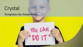  Presentation with newton - Beautiful presentation theme featuring tangled newton's cradle backdrop and a light blue colored foreground