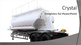  Presentation with cement - Presentation design featuring season concepts beautiful blue ocean background and a sky blue colored foreground.