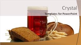  Presentation with ears - Audience pleasing slides consisting of tankard-of-kvass-and-rye backdrop and a lemonade colored foreground