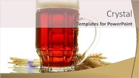  Presentation with ears - Colorful theme enhanced with tankard-of-kvass-with-ears backdrop and a lemonade colored foreground