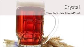  Presentation with ears - Cool new presentation theme with tankard-of-kvass-with-ears backdrop and a lemonade colored foreground