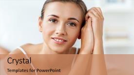  Presentation with beauty - Beautiful theme featuring indoor tanning - beauty and people concept backdrop and a  colored foreground