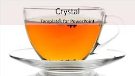  Presentation with tea cup - Colorful PPT layouts enhanced with tannins - cup of tea isolated backdrop and a lemonade colored foreground