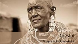  Presentation with review - Cool new presentation design with tanzania-africa-february-9-2014 backdrop and a coral colored foreground