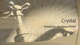  Presentation with water tap - Slide deck featuring tap close-up digital background and a soft green colored foreground