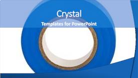  Presentation with oktoberfest bavarian white and blue - Audience pleasing PPT layouts consisting of tape isolated on white background backdrop and a  colored foreground