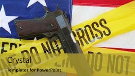  Presentation with second amendment - Amazing presentation design having tape represents the second amendment backdrop and a gold colored foreground