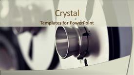  Presentation with recorder - Presentation theme featuring japanese yen house model background and a soft green colored foreground.