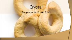  Presentation with smudge bowls sticks - Presentation with tarallini bread sticks on white background background and a lemonade colored foreground