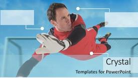  Presentation with infographic - PPT theme enhanced with target flash - digital composite of blank infographic background and a light blue colored foreground