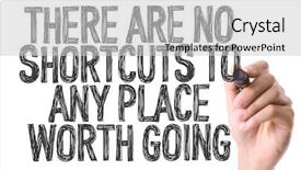  Presentation with compensation management hand marker - Slide deck having target free - hand with marker writing there background and a light gray colored foreground