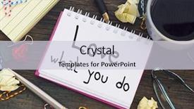  Presentation with farewell job - PPT layouts featuring target hr - love your job background and a lemonade colored foreground