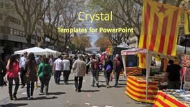  Presentation with important - PPT theme having tarragona-spain-april-23-saint background and a  colored foreground