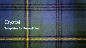  Presentation with tartan - Beautiful PPT layouts featuring tartan - fabric plaid texture cloth background backdrop and a ocean colored foreground
