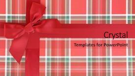  Presentation with tartan - Beautiful slide set featuring points interest - business meeting man s hands backdrop and a  colored foreground.