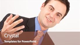  Presentation with music man in suit guitar - Slides enhanced with task force - adult smiling man in suit background and a tawny brown colored foreground