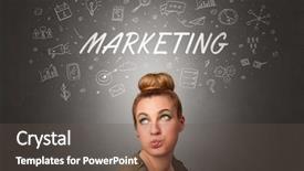  Presentation with task - Presentation design having tasks - pretty girl with business task background and a tawny brown colored foreground