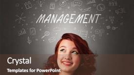  Presentation with task - Cool new PPT theme with tasks - pretty girl with business task backdrop and a tawny brown colored foreground