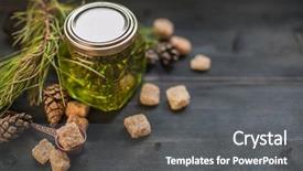  Presentation with child jumping tree - Amazing theme having taste buds - fir tree bump jam backdrop and a  colored foreground