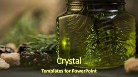  Presentation with tree wildland fire - Slide deck featuring taste buds - fir tree bump jam background and a  colored foreground