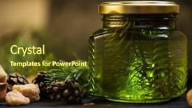  Presentation with fir tree - Slide deck consisting of taste buds - fir tree bump jam background and a  colored foreground