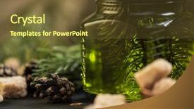  Presentation with tree and child - Slide deck featuring taste buds - fir tree bump jam background and a tawny brown colored foreground