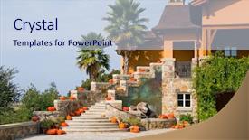  Presentation with napa - Presentation enhanced with taste buds - winery in napa valley background and a  colored foreground