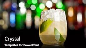  Presentation with ice refrigeration system - Cool new slide deck with meditation - portrait of a young woman backdrop and a gray colored foreground