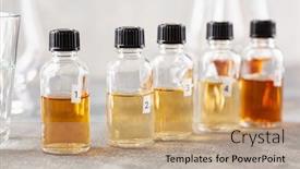  Presentation with whisky - Presentation theme enhanced with tasting-whisky-bottles-and-glasses background and a coral colored foreground