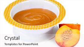  Presentation with baby jesus christmas rustic isolated - Amazing presentation theme having tasty baby fruit puree isolated backdrop and a white colored foreground