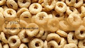  Presentation with corn - Beautiful presentation featuring tasty-corn-rings-closeup backdrop and a gold colored foreground