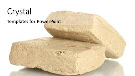  Presentation with halva - PPT theme having tasty halva isolated on white background and a white colored foreground